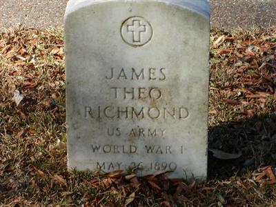 James Theodore Richmond Headstone